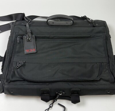TUMI  Alpha Style 234D3 Garment Bag in Black
