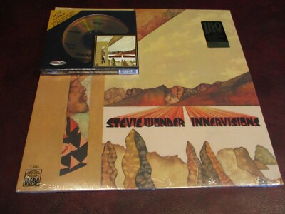 洋楽 STEVIE WONDER INNERVISIONS 24KT GOLD CD Innervisions by Stevie Wonder 24K GOLD CD No 1608 LIMITED