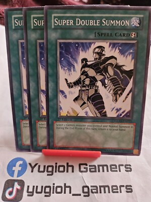double summon yugioh card Double Summon