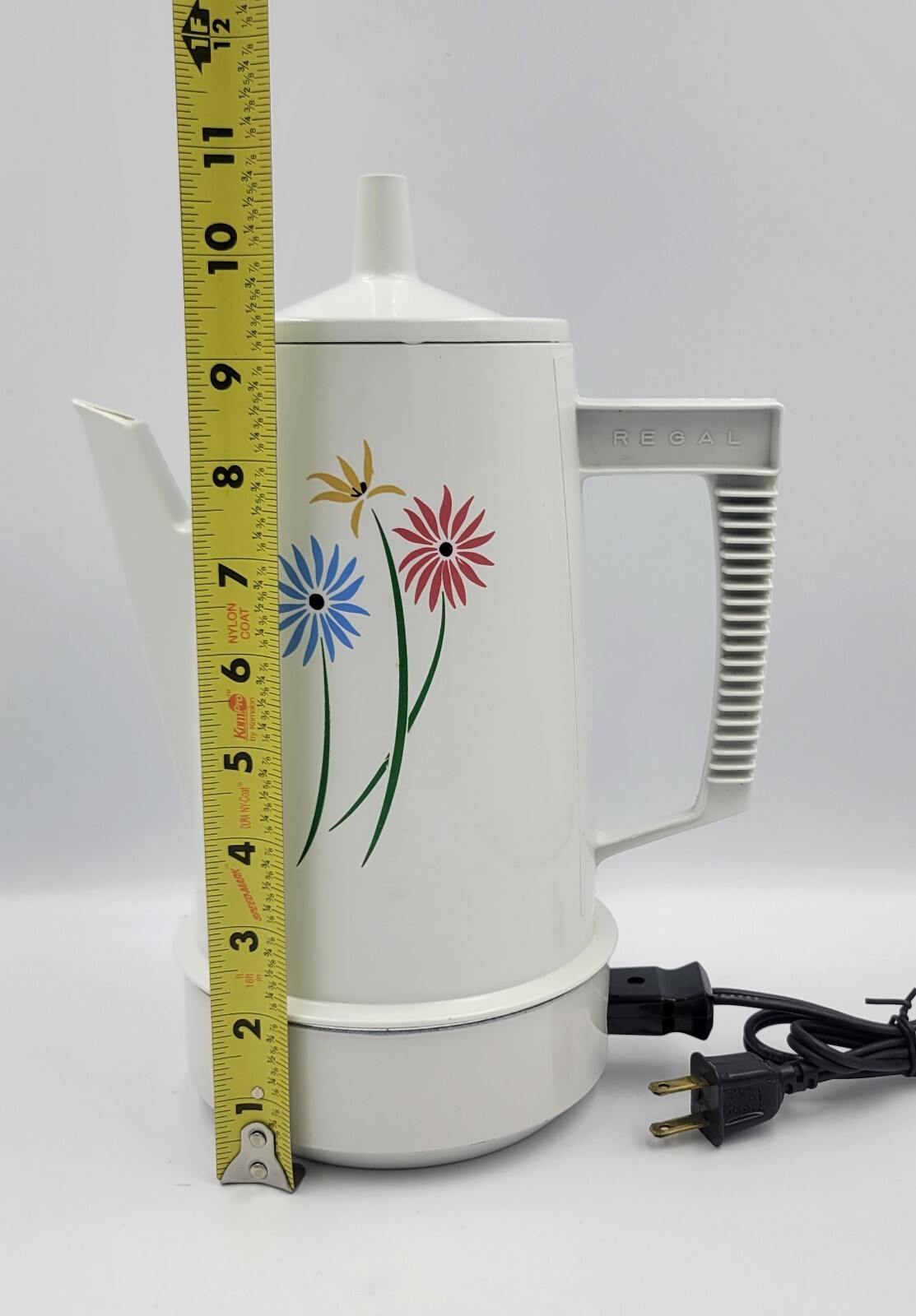 Regal Poly Perk Percolator Floral Electric Automatic Coffee Pot 48 Cups eBay