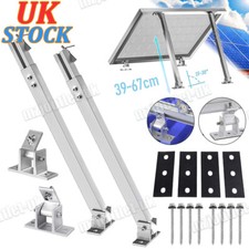 Solar Panel Mounting Brackets Adjustable Angle ABS Tilt Mount Fixing Wall Roof