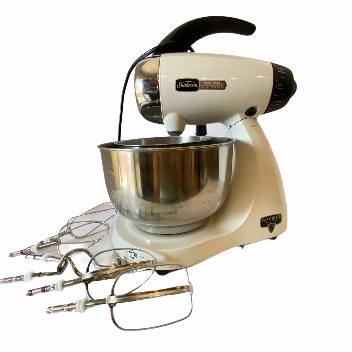 SUNBEAM Heritage Mixmaster Legacy Edition Tilt-Head Stand Mixer W