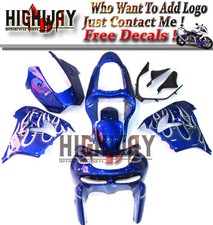 Fairings For Kawasaki ZX9R ZX-9R 1998 1999 ABS Fairing Kit Bodywork Blue White