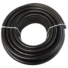 3/4" Dia. Black Flexible PVC Pipe for Pools, Spas, Ponds and Water Gardens