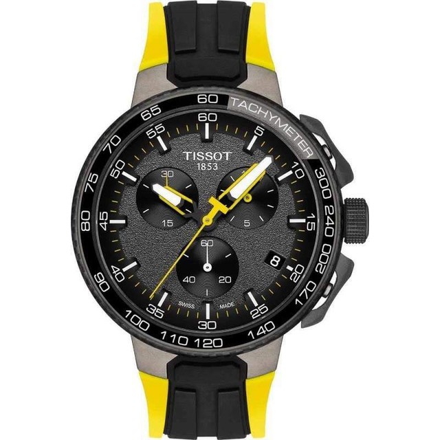Tissot Men's T-race Cycling Black and Blue Watch T1114173744105 for sale online | eBay