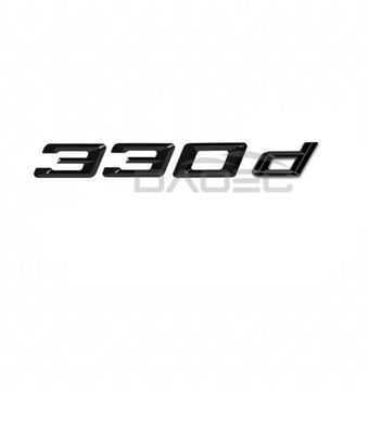 Auto 3D ABS Stamm Buchstaben Logo Emblem Aufkleber Aufkleber Für BMW 330d