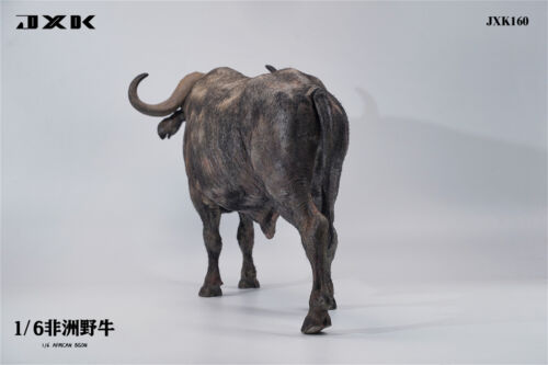 JXK 1/6 Syncerus Caffer Modelo Animal Salvaje Búfalo Africano Soldado Accesorio Regalo - Imagen 14 de 20