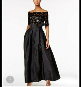 vince camuto black gown