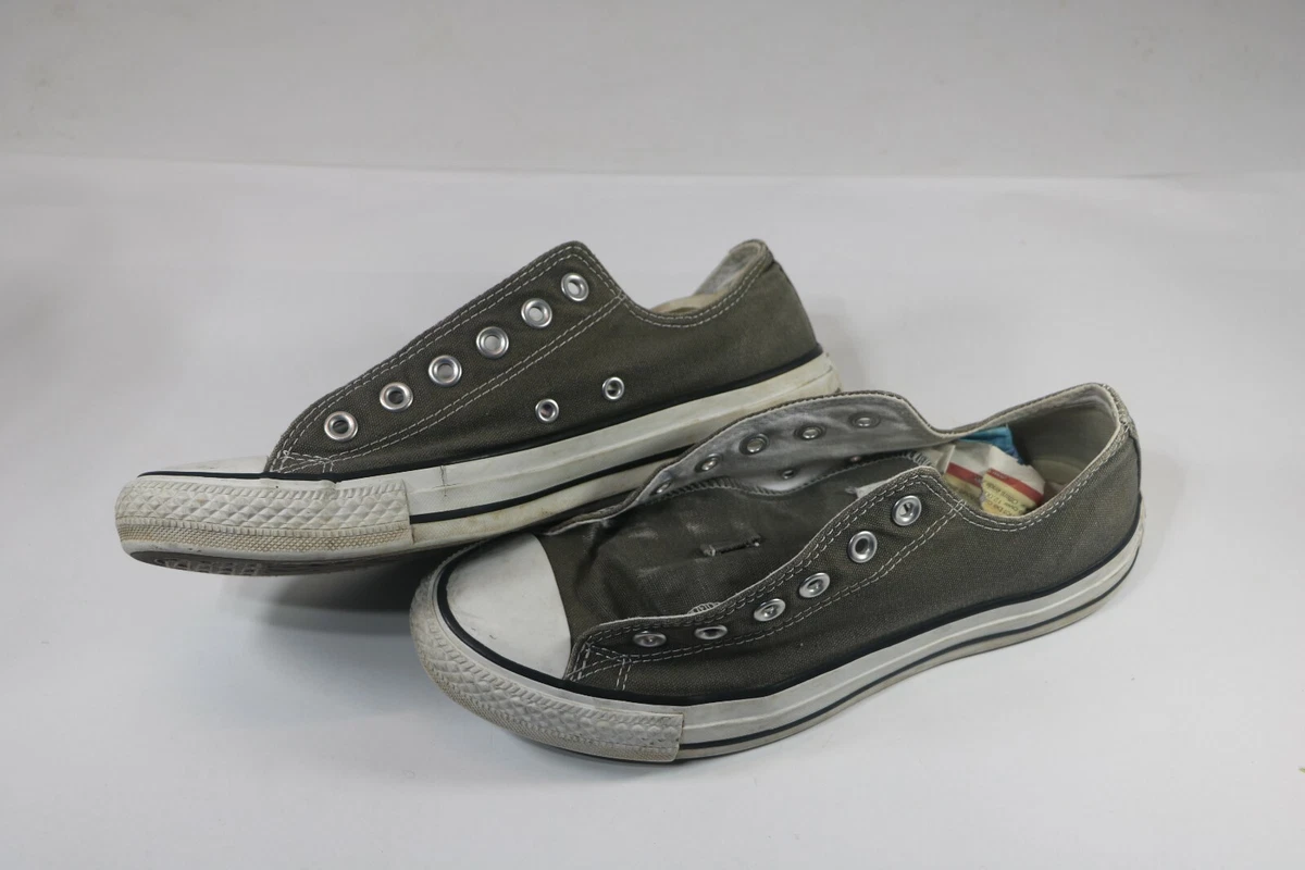 Converse Shoes Chuck Taylor Ox All Star Charcoal Gray Low Sneakers Men 7 1J794