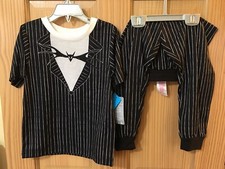 NWT Disney Store Jack Skellington Costume Pajama Set Boys Many sizes
