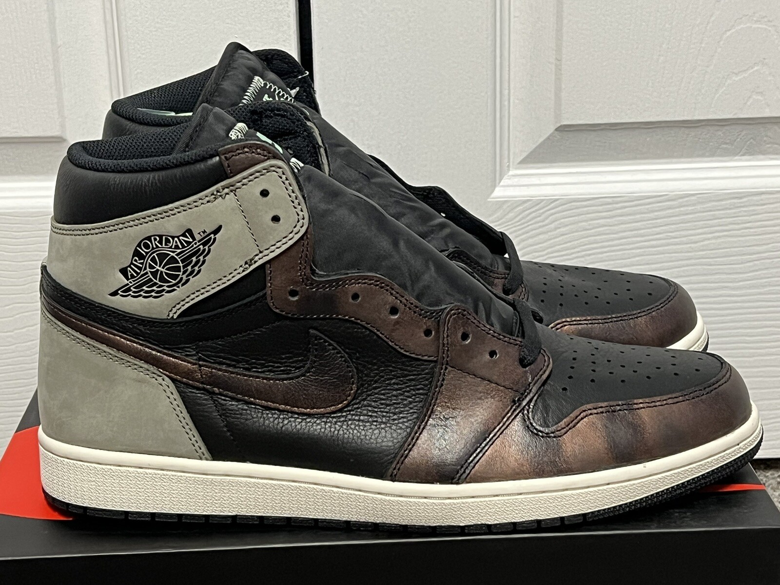 air jordan 1 black fresh mint