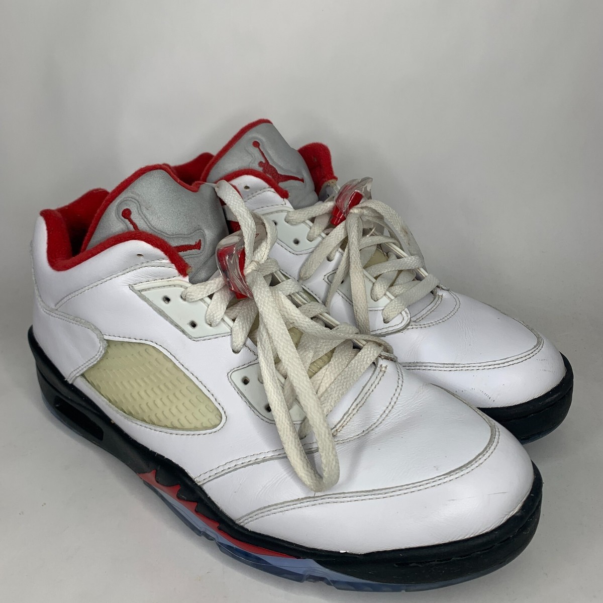 Nike Air Jordan 5 Low Retro Golf Shoes Spikes Fire Red Mens