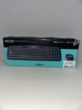 Brand NEW Logitech Wireless Desktop MK320 Cordless Keyboard & Mouse Combo