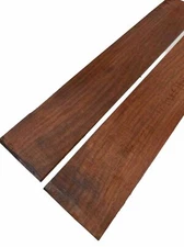2 Pcs, Padauk Thin Stock 18x 3x 1/8 Woodturning Lumber Blank- Free US Shipping