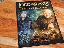 GW LotR Strategy Game Battle of Osgiliath - Scenarios and Profiles Only!