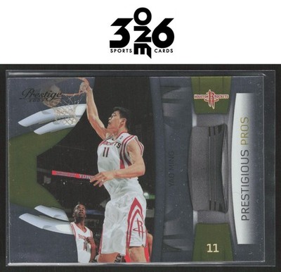 Yao Ming 2009-10 Panini Prestige Prestigious Pros Gold #11 #/100