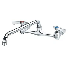 Krowne Silver Series 8" Center Wall Mount Faucet 14" Spout 12-814L