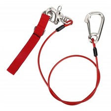 Underwater Diving Freediving Lanyard Diving Safety Lanyard Rope with Wristband