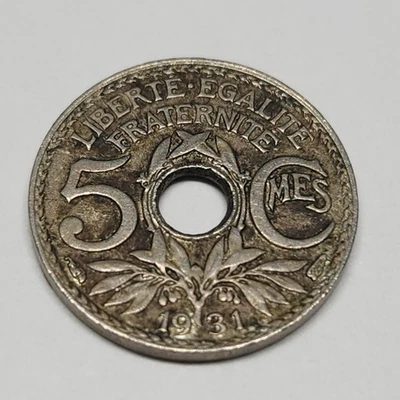 5 Centimes Lindauer 1931 " Petit Module " ( 012 @ 2024 ) - Photo 1/2
