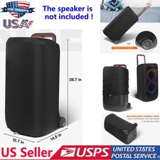 For JBL PartyBox 520 Bluetooth Speaker Black Lycra Dust Cover Protective Case US