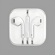 Apple Earbuds Genuine 3.5mm Plug Wired With Case New Sealed
