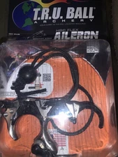 TruBall HBC Flex Aileron Back Tension Release Black Quicksilver 3 Finger MEDIUM