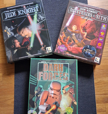 Star Wars Jedi Knight (Trilogie) - Spiel & Mission & Prequel (= 3 Spiele) USK18