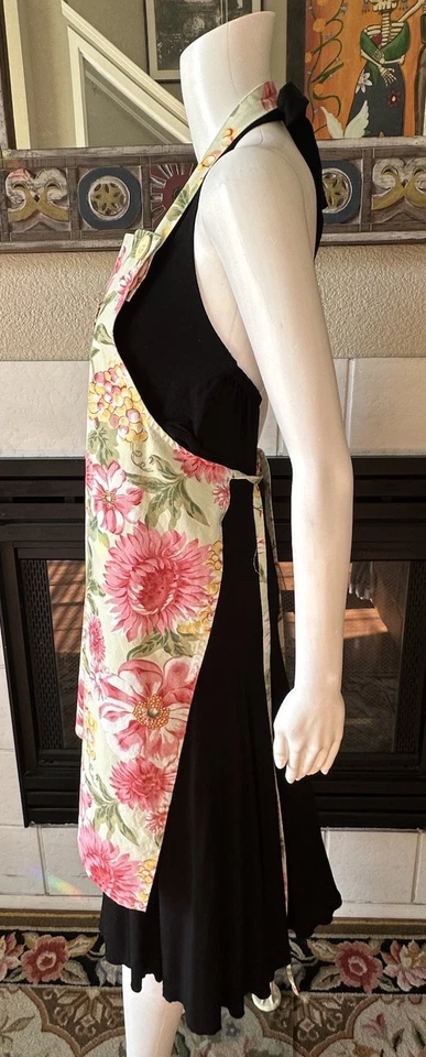 April Cornell Floral Cotton Style Full Size Apron - Image 4 of 4