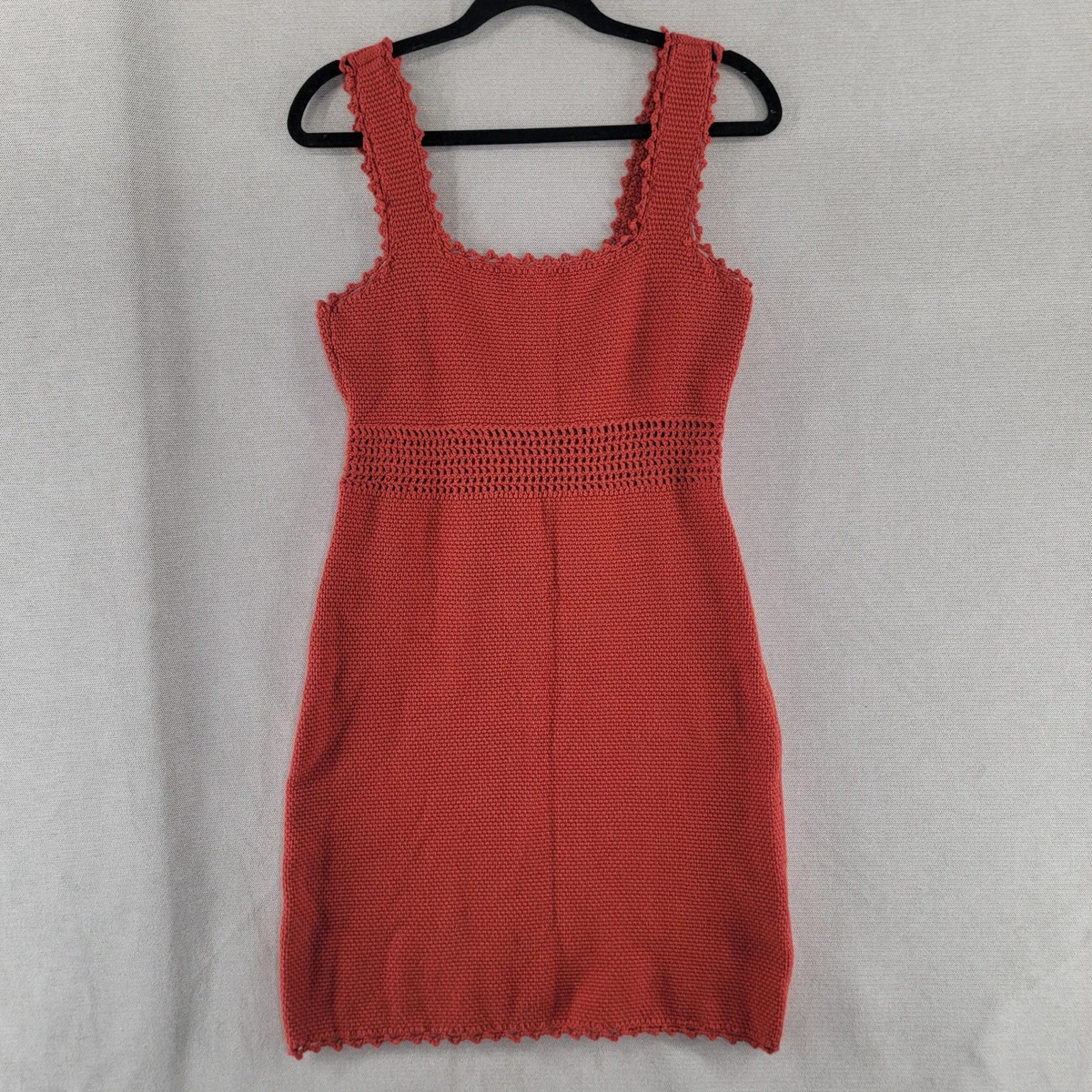 rebecca taylor crochet dress Macrame Midi Dress
