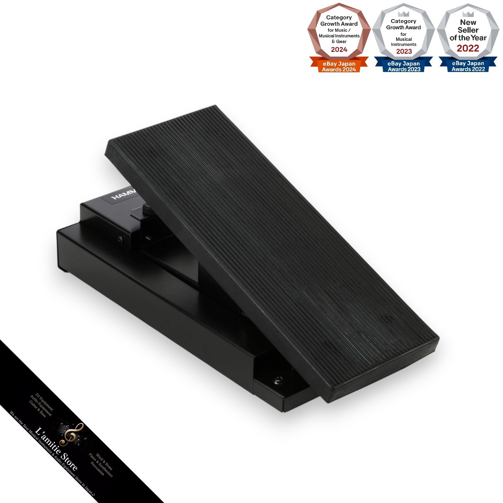 Hammond EXP-50J Expression Pedal for M-solo SK PRO-73 SK PRO SK1-73 SK1 SK2 etc