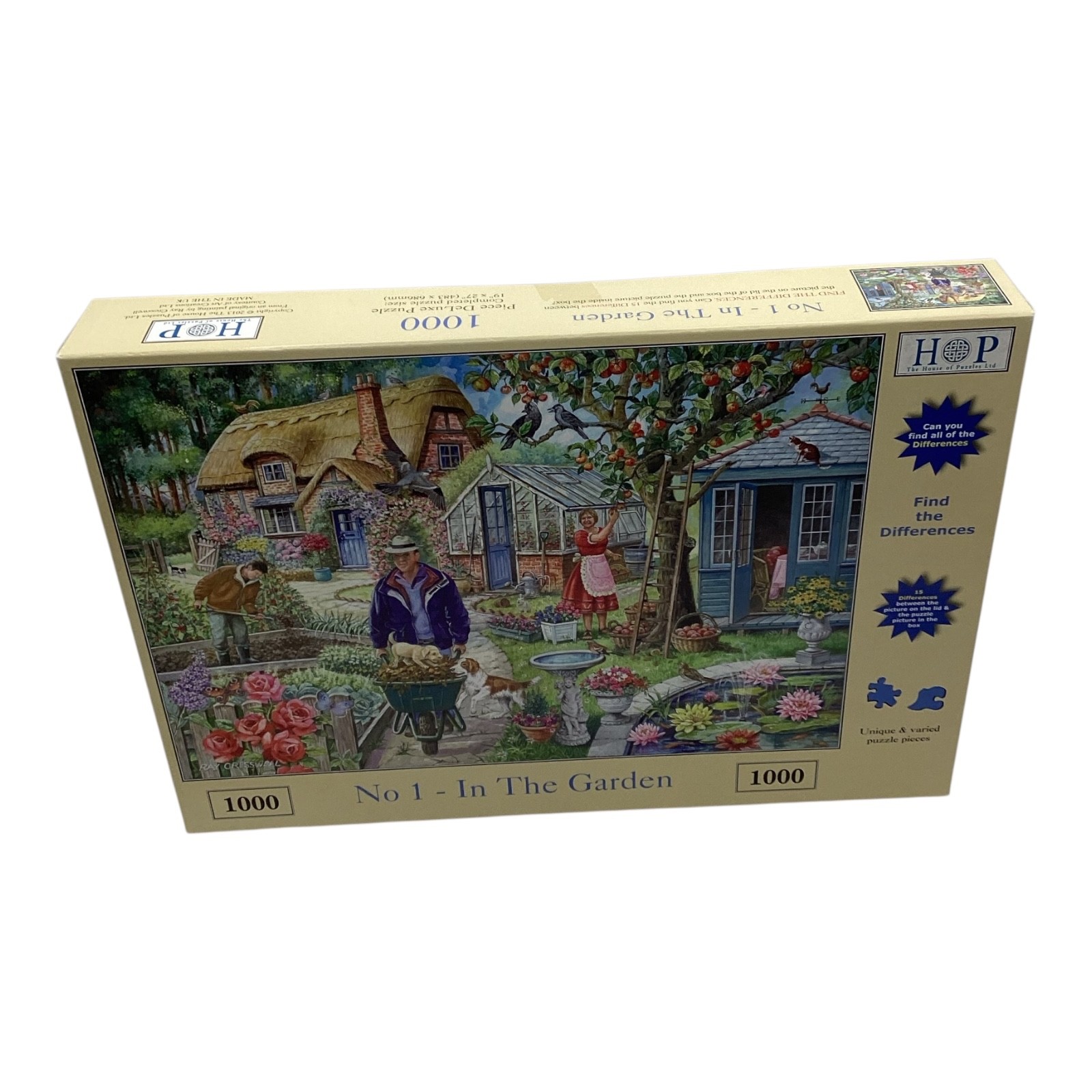 Hop No 1 In The Garden 1000 Piece Jigsaw Puzzle
