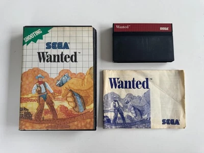 Wanted für Sega Master System - Bild 1 von 3