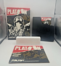 Platoon Nintendo NES CIB Complete w Manual Box Foam EXCELLENT SunSoft