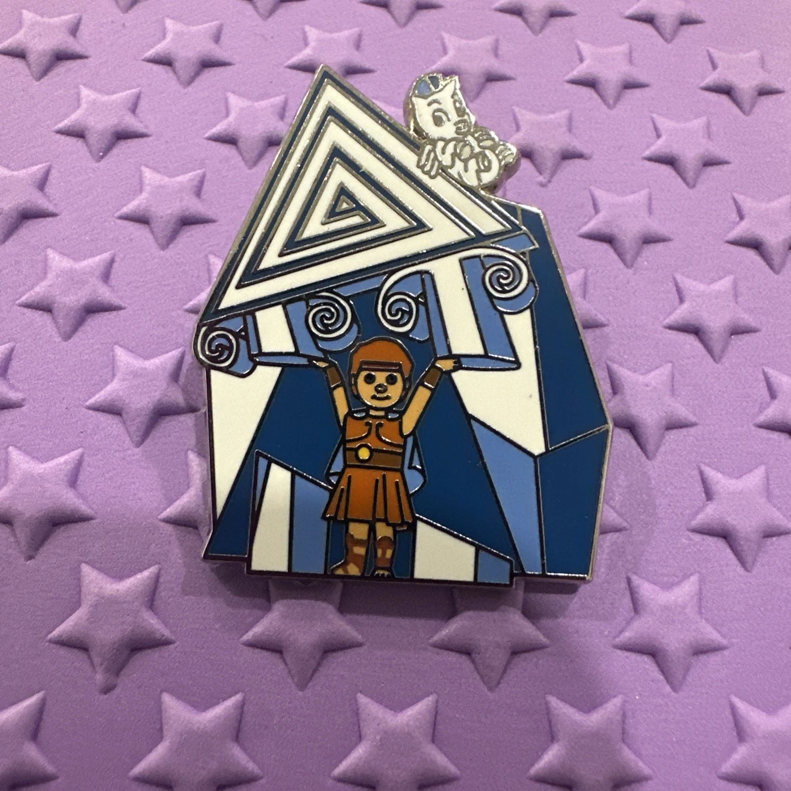 Hercules and Pegasus - Greece - It's a Small World - Mystery 2023 Disney Pin