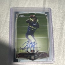 Topps 2014 Museum Collection Bruce Ellington 49ers Rookie Auto on Card #110. rookie card picture