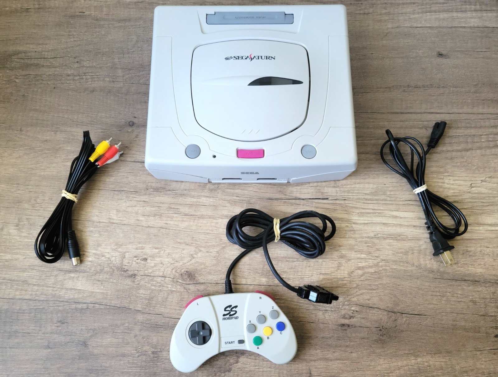 Console SEGA Saturn Blanche Bios FREE REGION 60 HTZ Dézonée PAL NTSC jap JAPAN