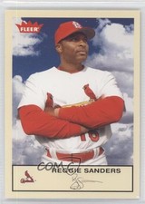 2005 Fleer Tradition Reggie Sanders #268 2rz