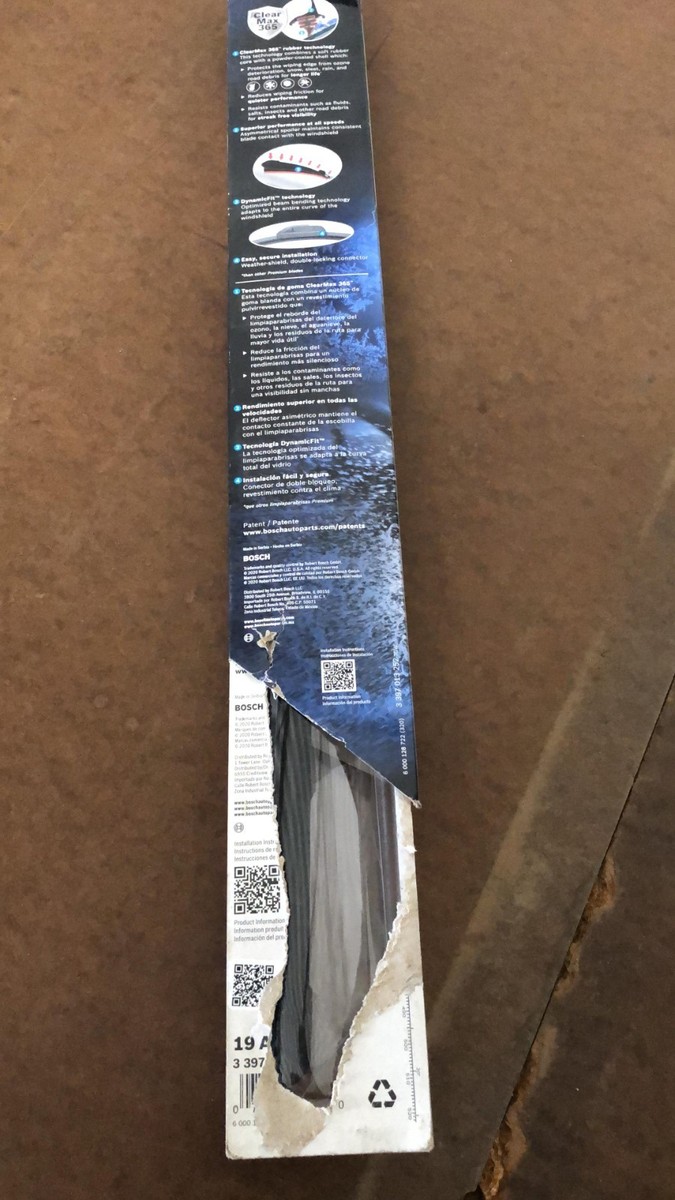 Bosch ICON 19A Extreme All Weather Wiper Blade Black | eBay