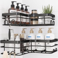 Corner Shower Caddy - 2 Pack, Adhesive Shower Organizers, Rustproof Stainless...