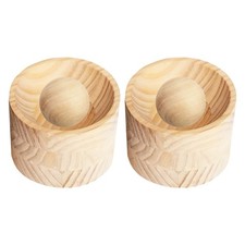  Set 2 Presse per Impasto in Legno - Pressapasta Manuale per Empanadas e Pierogi -