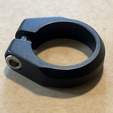 Black Alloy 35mm Seatpost Clamp Collar Binder Heavy Duty Bike Bicycle Post Seat