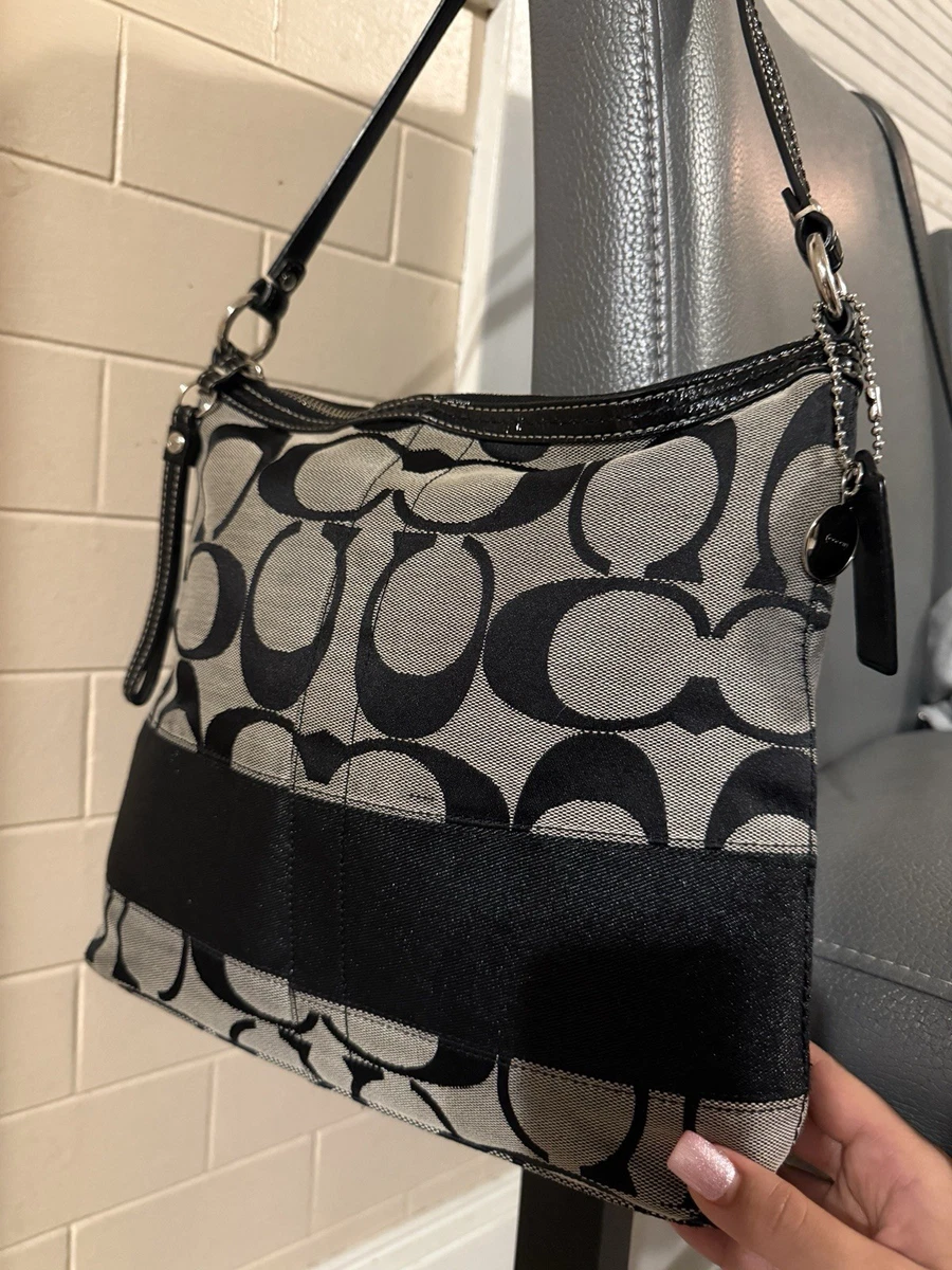 Coach Shoulder Bag Gray Bags & Handbags for Women for sale | eBay