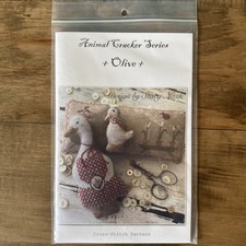 Stacy Nash Cross Stitch Pattern Olive  Animal...
