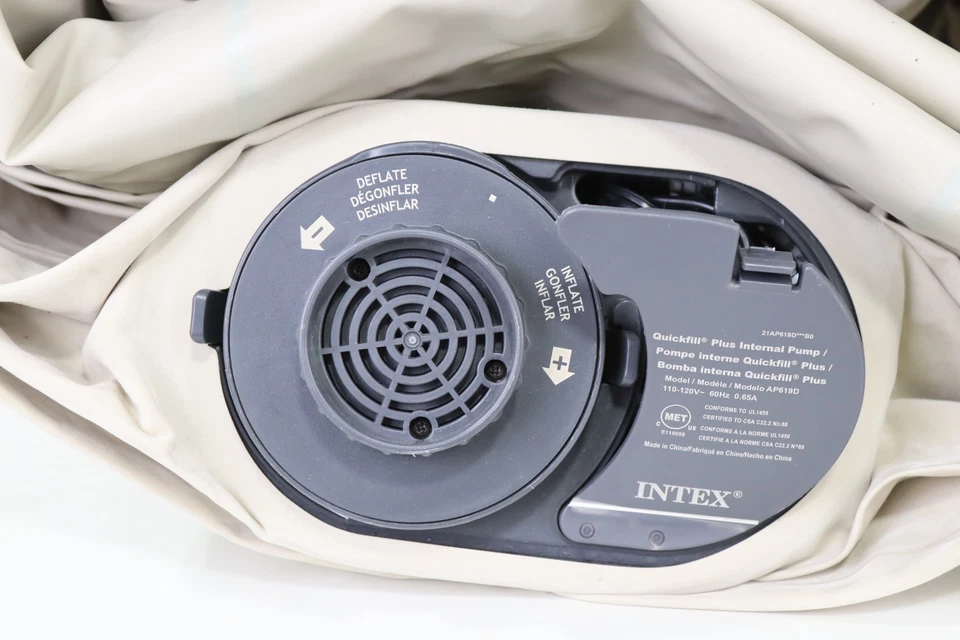 Cabecero Intex Dura-Beam Queen Airbed - Beige (Sin la Caja Original) Foto 2 de 4