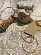 Jam Jar Covers Using Liberty fabric