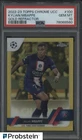2022-23 Topps Chrome UCC Soccer Gold Refractor #100 Kylian Mbappe /50 PSA 10