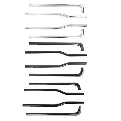 FOR 2009-14 FORD F150 CAR WINDOW SILL TRIMS COVERS OVERLAYS MOLDING STRIPS DECOR