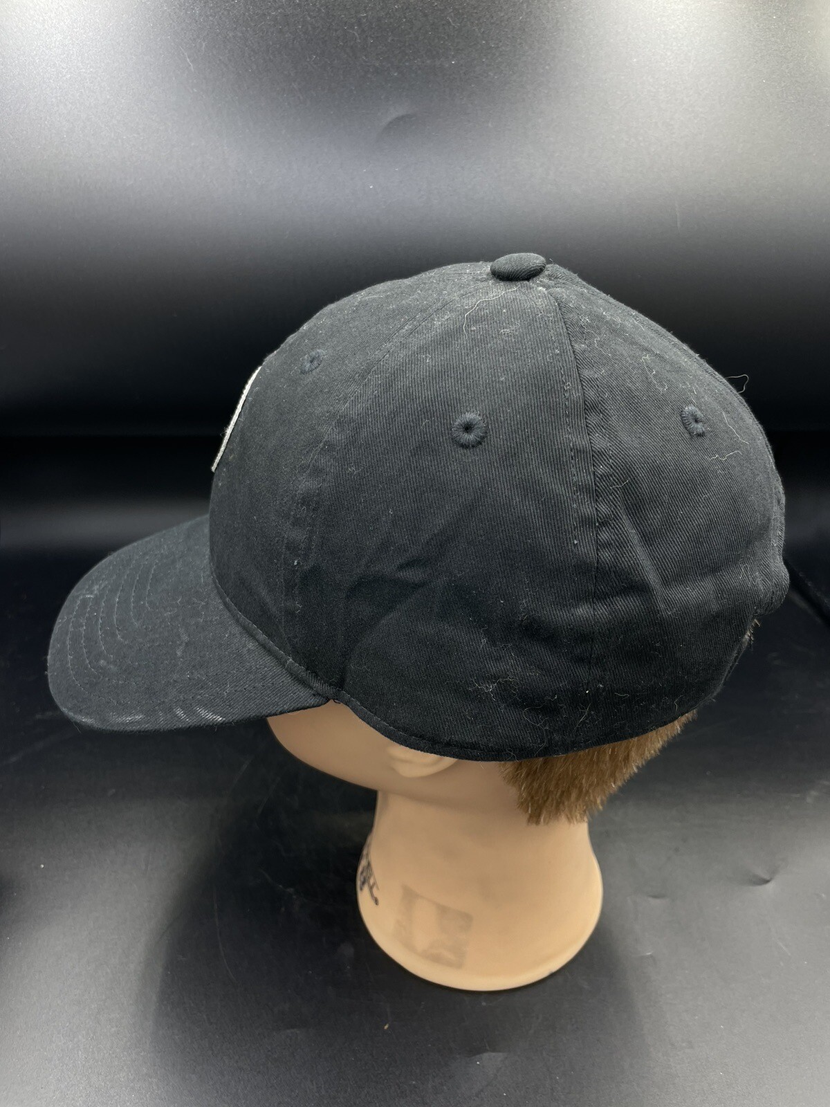 Adidas Hat Cap Black Round Circle Patch Adidas Go… - image 4