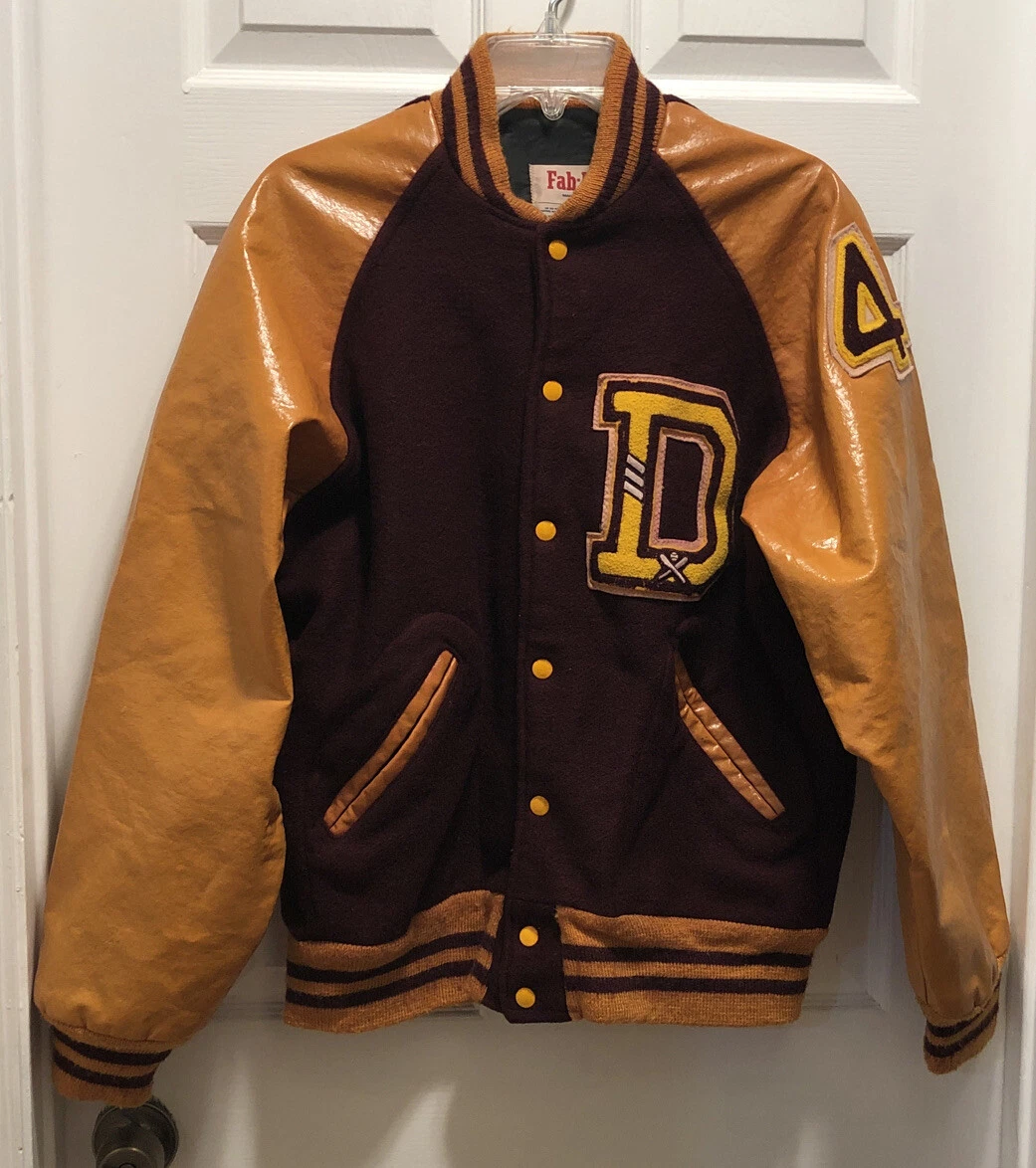 Maroon and shop gold jacket