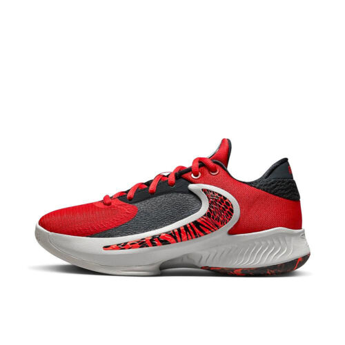Big Kid's Nike Freak 4 "Safari" University Red/Bright Crimson (DQ0553 600) - 7